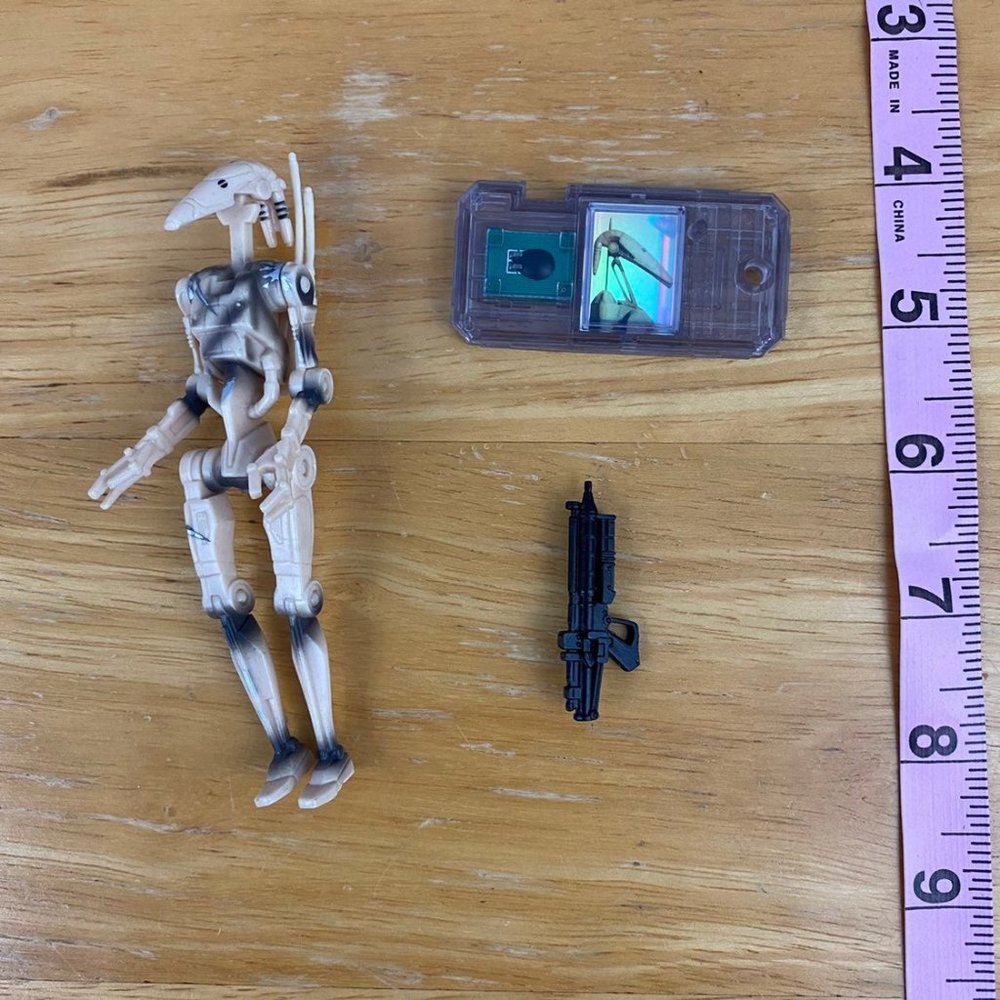 Vintage Star Wars Episode 1 Commtech Battle Droid Action Figure
